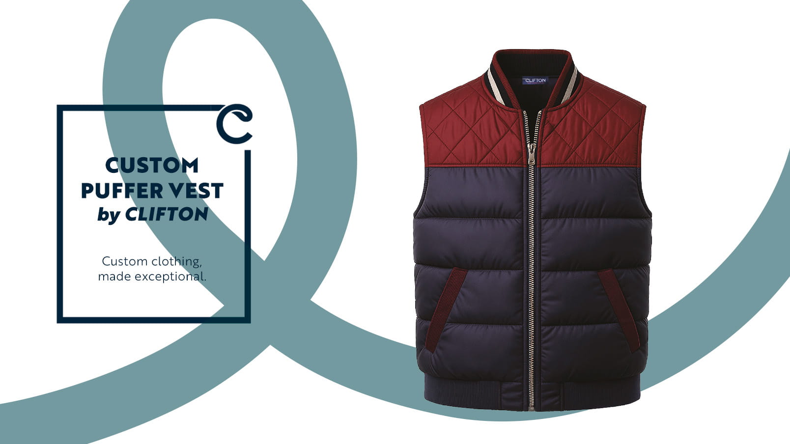 CLIFTON Marlborough Custom Puffer Vest